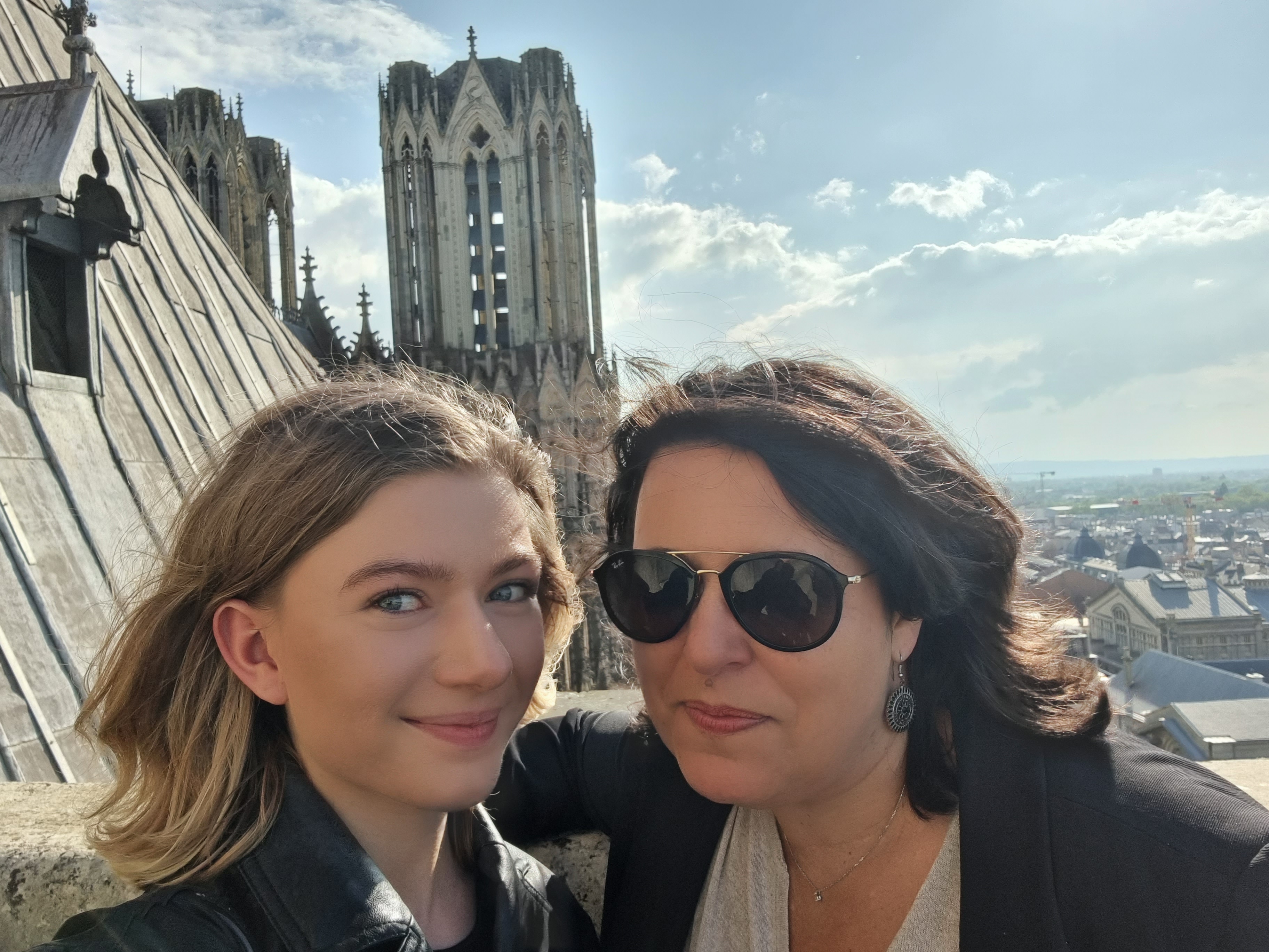 Photo de Sandra & Mme Romagny Cathédrale de Reims